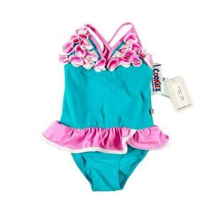 NEW Floatimini Floral Skirted Swimsuit One Piece 6